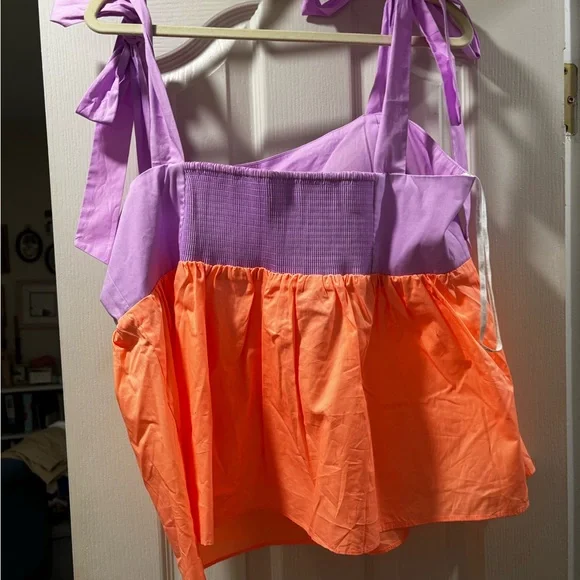 Purple and Orange Lilly Pulitzer top - Picture 3 of 3